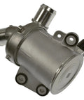 Heavy Duty Electric Engine Water Pump For Lincoln MKZ, silver aluminum unit with coolant inlets and brackets, OEM quality.