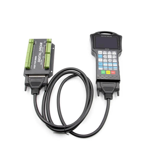 DM500 Offline Motion Controller For 3 To 4 Axis With USB Independent Interface Hand Wheel Ready CNC Controller close-up view