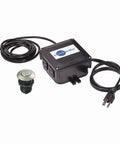 Garbage Disposal Air Switch Kit With Dual Outlet Sink Top Button Satin Nickel Finish Model STS OOSN No Fuss Install