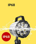 Heavy Duty 12W LED Lathe Drill CNC Machine Light With Long Arm For Milling And Machining, waterproof aluminum head