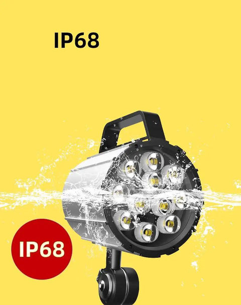 Heavy Duty 12W LED Lathe Drill CNC Machine Light With Long Arm For Milling And Machining, waterproof aluminum head