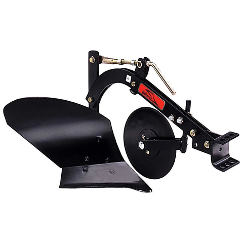 Tow Behind Moldboard Plow For Sleeve Hitch 10 Inch Cutting Width With Adjustable 8 To 10 Inches Furrow Size Beefy Steel Garden Plow