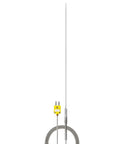 Flexible K-Type Inconel 600 Thermocouple Probe for High Temp Apps, Ungrounded, 1mm Diameter by 300mm Length with 1000mm Wire