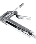 120cc Grease Gun Portable Lubricant Dispenser Chrome Plated Metal Build Built Tough Grease Filler Tool For Industrial Equipment Easy Squeeze