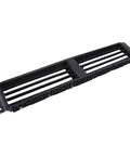 Top Tier Front Lower Active Grille Shutter With Electric Motor For Quick Slide In Direct Swap Compatible With 2016 2023 Chevy Malibu Bolt Ev And Buick LaCrosse featuring a black plastic structure.
