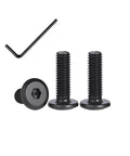 Toolbox Essential 304 Stainless Steel Hex Socket Cap Screws And Bolts 1/4 20 X 1 1/2 Inch Flat Head Assortment Kit with Allen wrench.