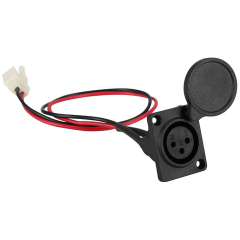 Charging Port Socket Compatible With MX650 MX500 SX500 EVO500 800 EcoSmart Metro And More Electric Dirt Bikes And Scooters With Dust Seal Sealing Sleeve For Hassle Free Minimal Dust Ingress And Efficient Charging