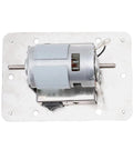 Ymiko Mini Bench Grinder With Dual Wheels 100W Electric Multi Purpose Grinding Machine for Metal Woodworking showing motor component.