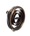 Heavy Duty Drill Press Return Spring Quill Feed Coil Assembly 26 Inch Long, steel coil with dual hook design.