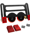 Killer Table Saw Featherboard With Rust Resistant Aluminum Body And Friction Free Bearing Rollers delivering smooth feed control