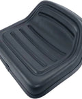 LMS2002 Black Mower Seat Low Back Universal Fit For Lawn Tractors And Riding Mowers Comfortable And Durable With Easy Install For Tough Turf And All Weather Use With Padded Cushion And Shock Absorption For A Smooth Ride On Any Mower, black vinyl seat
