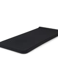 Black Ultra Thick Espresso Tamping Mat For Large 5x12 Inch Coffee Bar Station Silicone Tamper Pad With Non Slip Grip