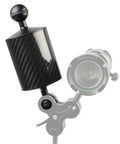 Carbon Fiber Underwater Float Arm with 1 Inch Dual Ball Buoyancy for Your Underwater Camera Tray Rig Video Light and Strobe Scuba Diving