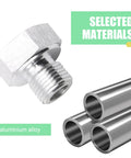 LS Engine Oil Pressure Adapter Fitting M16 1 5 To One Eighth NPT Sensor Adapter For GM LS Engines, aluminum material detail