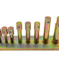 Heavy Duty Shop Press Pin And Hydraulic Press Pin Punch Set 2 To 20 Ton Capacity Premium Alloy Steel Construction Compatible With Press Models 24811 24812 25087 25088 For DIY And Professional Press Work on display
