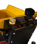 Control panel of Heavy Duty 1100 Lb Haul Ready To Roll Electric Wheel Barrow Dumper Cart With 48V Battery 1000W Motor