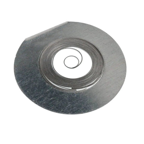 Automatic Mainspring Replacement Kit For ETA 2824-2 And 2836-2 Watches, silver finish, pro grade mainspring close-up
