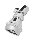 Act Omatic Pro Grade Volume Control Showerhead With Fingertip Control And Thumb Screw, Self Cleaning Spray Disc, 2.5 GPM Flow