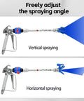 Airless Paint Sprayer Swivel Joint 360 Degree Rotate Spray Gun Connector Aluminum Alloy Built Tough Rustproof and Leakproof Tool for Most Sprayers and Spraying Equipment on sprayer gun, 7/8 inch