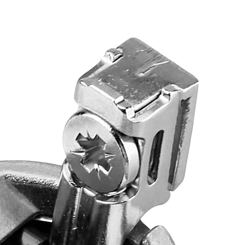 Close-up of No-Drill Kitchen Cabinet Hinges Upgrade For Silent Sag-Free Cupboard Hardware showing precise fitting and durable metal design.