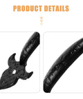 Close-up of rustic vintage iron cabinet handles and drawer pulls for dresser wardrobe and cabinet hardware bow shaped door pulls
