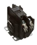 Definite Purpose Contactor 32A 1-Pull 24V Coil XMCO-321EBBC Industrial Relay For Control Circuits, black casing, side view