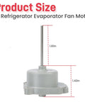 Evaporator Fan Motor Assembly for Refrigerators Replacement Fits LG and Kenmore Models Including LFC21776ST LFCS22520S LFX25973D LFX25974ST