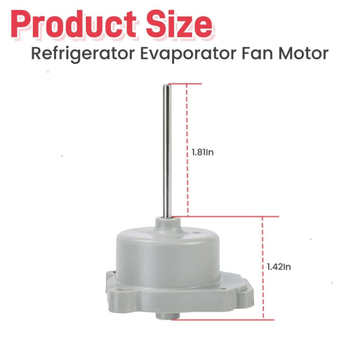 Evaporator Fan Motor Assembly for Refrigerators Replacement Fits LG and Kenmore Models Including LFC21776ST LFCS22520S LFX25973D LFX25974ST