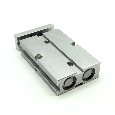 No Fuss Twin Rod Pneumatic Air Cylinder With Built In Magnetic Sensor 16mm Bore 30mm Stroke Hard Working Linear Actuator For Auto Shop Rigs And Production Lines