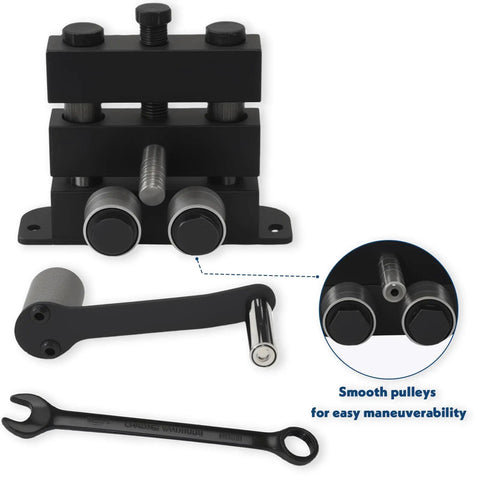 Tough As Nails Manual Metal Bender And Hand Cranked Ring Roller For Precision Circle Crafting With Rustproof Assembly As A No Nonsense Shop Workhorse Up To Fifteen Inches In Diameter