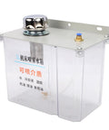 Heavy Duty Machine Tool Coolant Sprayer Featuring A Tough 3L Tank And Quick Solenoid Valve with transparent tank and metal cap.