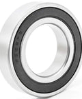 Pro Grade 6006 2Rs Deep Groove Ball Bearings 100 Pack round bearing with double rubber seal, 30x55x13mm size.