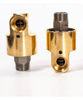 Brass Rotary Joint Swivel Union 1 Inch Left Thread Durable Universal Connector For Water Oil And Air Piping In Machinery Hydraulics And Construction Equipment Built For Rugged Industrial Grade Performance In Harsh Conditions, brass swivel union