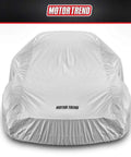 Waterproof Car Cover All Weather Protection For Rain Wind And Sun Fits Up To 190 By 70 By 50 Inches Size L covering vehicle