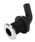 Nylon Hose Through Hull Fittings For Boats 3/4 Inch 20mm Twist Adjust Leakproof Connector 90 Degree Tube Marine Fittings