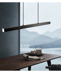 LED Long Modern Pendant Light Simple Style Droplight for Dining Room Restaurant Decoration Long Hanging Lamp Lighting Fixture.
