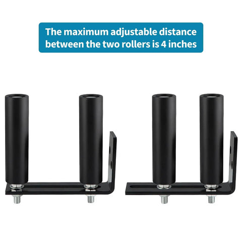 Slide Gate Guide Roller Assembly With Dual Nylon Rollers And L Post Bracket Support For Heavy Duty Gates And Fences Built Tough