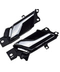 Upgrade Your Ride With This Top Tier Inner Car Door Handle For Saturn Vue Xe And Xr Models From 2008 To 2010 Featuring Solid PC Build Plus Smooth Grip Pull Knob For Easy Interior Access., black plastic inner car door handle set, left and right