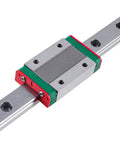 400mm Linear Rail Guide With MGN9H Carriage Block for 3D Printers and CNC Machines, H Type, close-up view