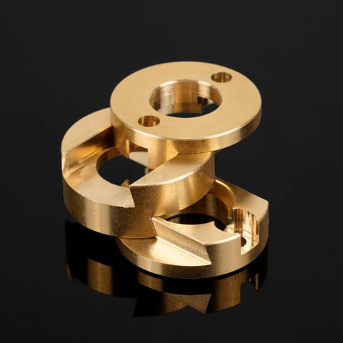 Super Sweet 18mm Z Axis Coupler Fit For CR10 S4 S5 Ender3 Pro V2 And CR10S Models To Upgrade Your T8 Screw Setup Without Any Trouble At All brass coupler
