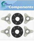 2 Pack Washer Motor Coupler Replacement For Roper RTW4440VQ1 Washer, Compatible With 285753A Motor Coupling Kit