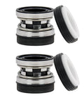 Mechanical Shaft Seal Replacement Kit PS-3890 R0479400 for pool pumps, 2-pack, ceramic face, stainless-steel, side view