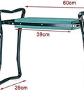 Heavy Duty Garden Kneeler And Seat With Handy Tool Bag Foldable Portable Kneeling Stool with ergonomic steel frame and EVA cushion