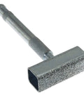 Heavy Duty Diamond Grinding Wheel Dresser With Knurled Grip Handle For Truing Stone Bench Grinders and Deburring Metal Jobs No Sweat Operation, steel head, 17 x 40 mm size.