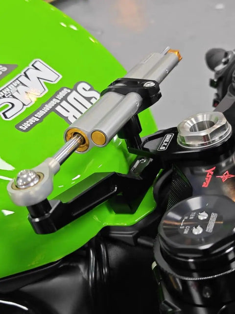 Kawasaki Ninja ZX-6R CNC Stabilizer Damper Beefed-Up Complete Steering Mounting Bracket For ZX636R ZX-6R 2023 2024 2025