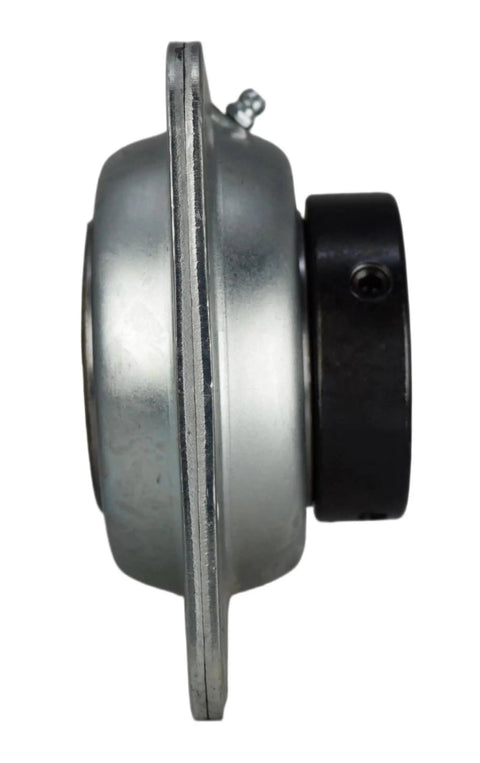 Side view of Disc Harrow Flange Bearing For John Deere 400 600 610 810 Replaces ST211x1-15/16, heavy-duty metal construction