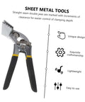 Beefy Pro Grade Metal Bender Kit For 150 75 Series Light Steel, Hand Seamers, Sheet Metal Tools with straight seam jaws