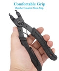 Go To Bicycle Chain Link Pliers Master Link Tool For Quick Removal And Repair in hand showing rubber grip