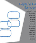 Intake Manifold Gasket Set With Lower And Upper Plenum Gaskets Rubber Seals Kit For Dodge Chrysler Jeep Engines shown with part numbers