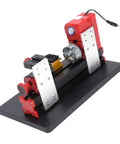 Compact 20000Rpm Mini Metal Lathe With High Speed Steel Turning Tool For Wood And Engineering Plastics, side view showing robust design.